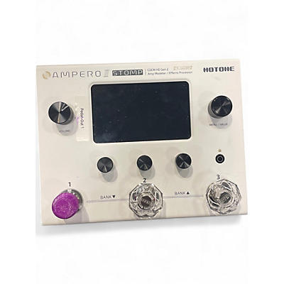 Used Hotone Effects Ampero II Stomp Effect Processor