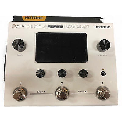 Used Hotone Effects Ampero II Stomp Effect Processor