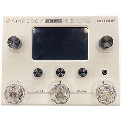 Used Hotone Effects Ampero II Stomp Effect Processor