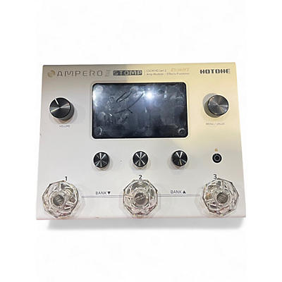 Used Hotone Effects Ampero II Stomp Effect Processor