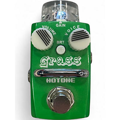 Used Hotone Effects Grass Modern Overdrive Skyline Series Effect Pedal