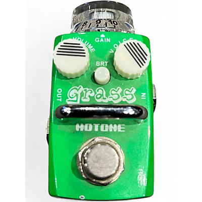 Used Hotone Effects Grass Modern Overdrive Skyline Series Effect Pedal