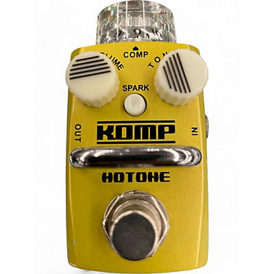 Hotone Effects Used Hotone Effects Komp Opto Compressor Skyline Series Effect Pedal