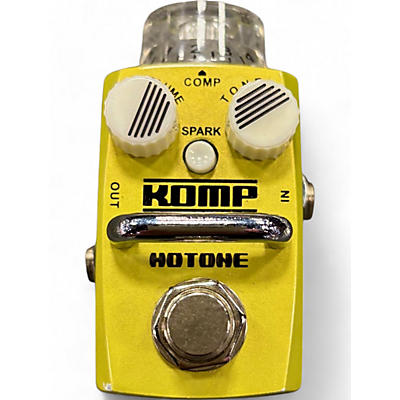 Hotone Effects Used Hotone Effects Komp Opto Compressor Skyline Series Effect Pedal