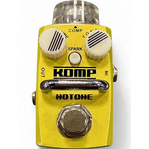 Hotone Effects Used Hotone Effects Komp Opto Compressor Skyline Series Effect Pedal