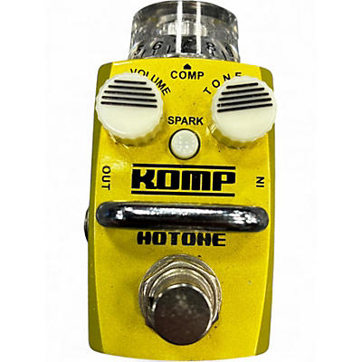 Used Hotone Effects Komp Opto Compressor Skyline Series Effect Pedal