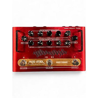 Used Hotone Effects MOJO ATTACK Nano Legacy Floor Guitar Preamp