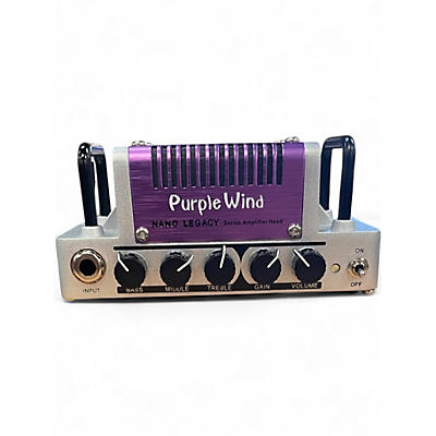 Used Hotone Effects Nano Legacy Purple Wind Solid State Guitar Amp Head