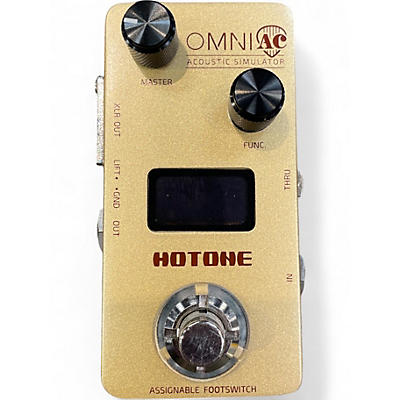 Used Hotone Effects OMNI AC ACOUSTIC SIMULATOR Effect Pedal