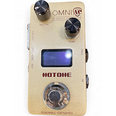 Used Hotone Effects OMNI AC Pedal
