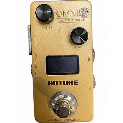 Used Hotone Effects OMNI ACOUSTIC SIMULATOR Effect Pedal