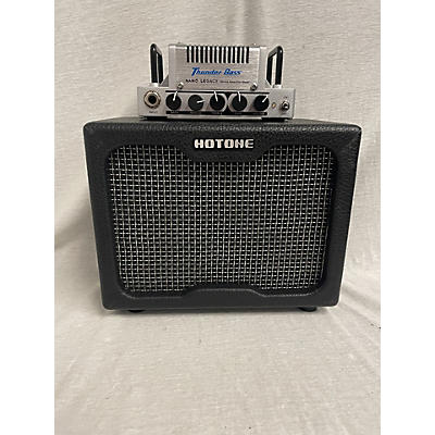 Hotone Effects Used Hotone Effects Thunder Bass 5W Head With 10W Cab Bass Amp Head