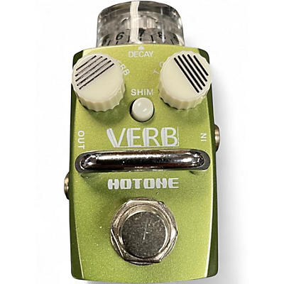 Used Hotone Effects Verb Digital Reverb Skyline Series Effect Pedal
