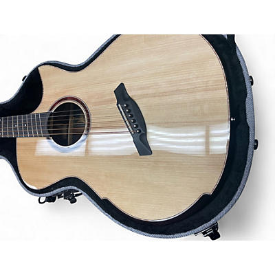 Used Hozen MJ BARITONE Natural Acoustic Electric Guitar