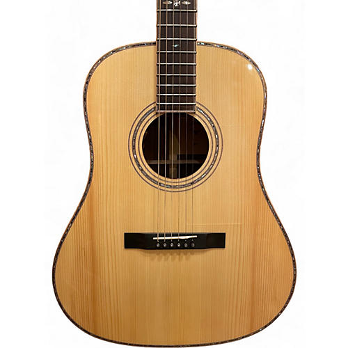 Hozen/maestro Used Hozen/maestro Traditional Series Slope Shoulder Dread Natural Acoustic Guitar Natural