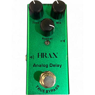 Used Hrax ANALOG DELAY Effect Pedal
