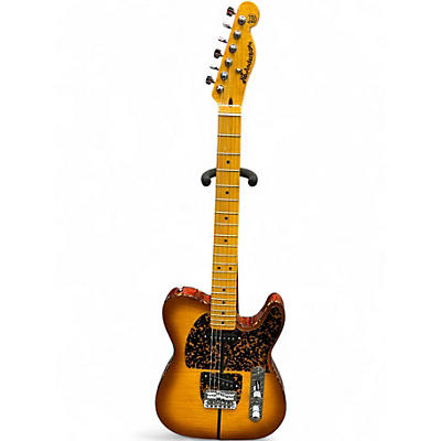 Used Hs Anderson PRINCE "MAD CAT" TELECASTER COPY Amber Solid Body Electric Guitar