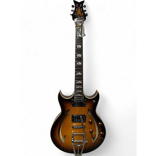 Hu Tonelabs Used Hu Tonelabs CHUPACABRONE Sienna Sunburst Hollow Body Electric Guitar Sienna Sunburst