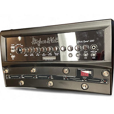 Used Hughes & Kettner BLACK SPIRIT 200 FLOOR Solid State Guitar Amp Head
