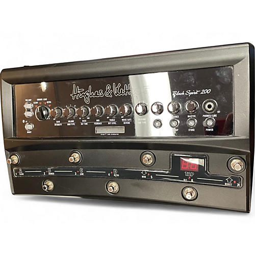 Used Hughes & Kettner BLACK SPIRIT 200 FLOOR Solid State Guitar Amp Head