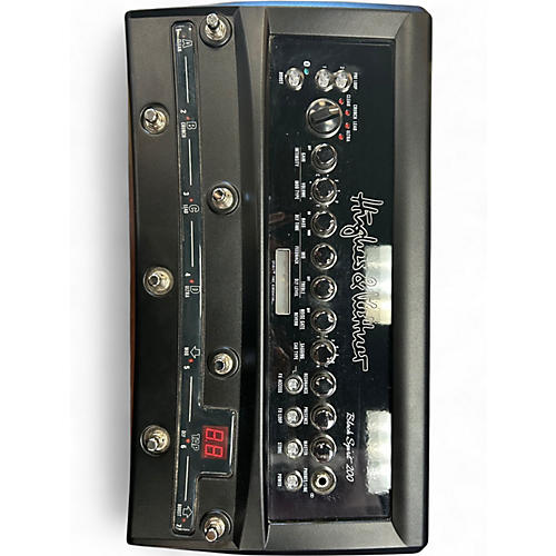 Used Hughes & Kettner BLACK SPIRIT 200 FLOOR Solid State Guitar Amp Head