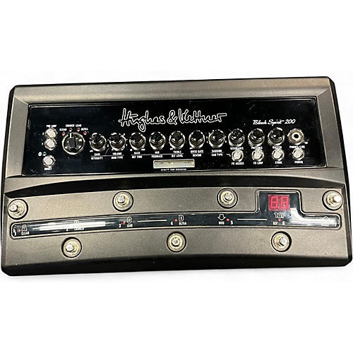Used Hughes & Kettner BLACK SPIRIT 200 Solid State Guitar Amp Head