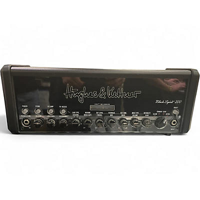 Used Hughes & Kettner BLACK SPIRIT 200 Solid State Guitar Amp Head