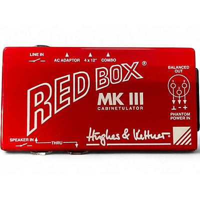 Used Hughes & Kettner Red Box MKII Cabinetulator Direct Box