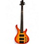 Used Human BASEX.OC5 5 STRING Orange Electric Bass Guitar Orange