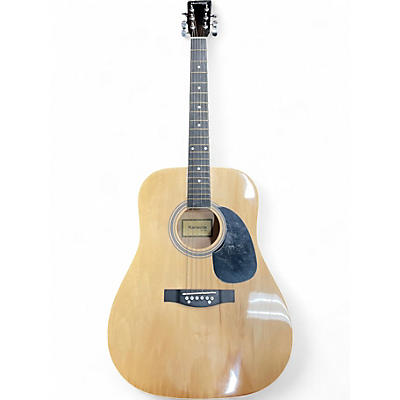 Used Huntington dreadnaught acoustic Natural Acoustic Guitar