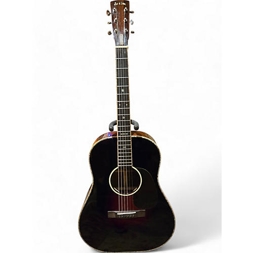 Huss & Dalton Used Huss & Dalton DS-12 CUSTOM Black Acoustic Guitar Black