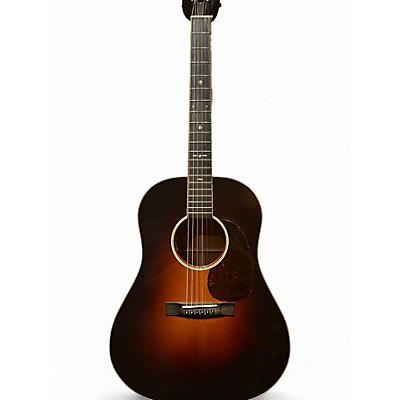 Used Huss & Dalton DS CUSTOM 2 Tone Sunburst Acoustic Electric Guitar