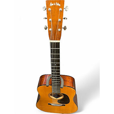 Used Huss & Dalton TD-M Natural Acoustic Guitar