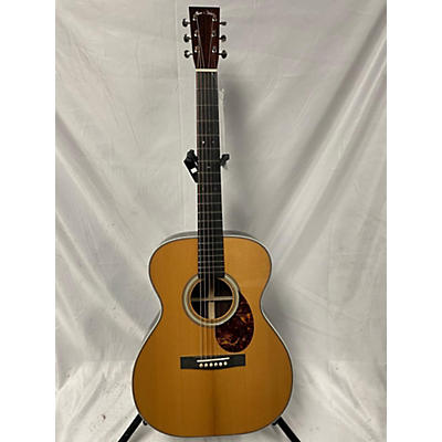 Used Huss & Dalton Tom R Custom Natural Acoustic Guitar