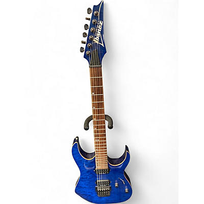 Ibanez Used IBANEZ RG921QMF COBALT BLUE Solid Body Electric Guitar