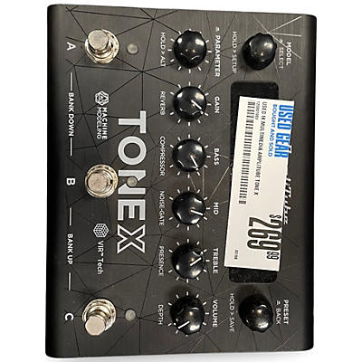 Used IK Multimedia AMPLITUBE TONE X Effect Processor