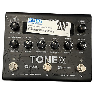 Used IK Multimedia AMPLITUBE TONE X Effect Processor