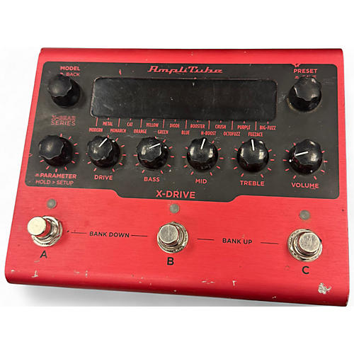 IK Multimedia Used IK Multimedia AMPLITUBE X DRIVE Effect Pedal