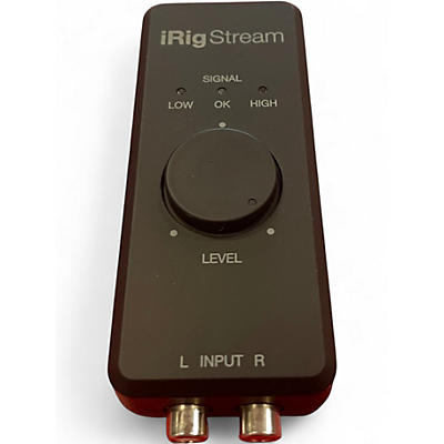 Used IK Multimedia I Rig Stream Audio Interface