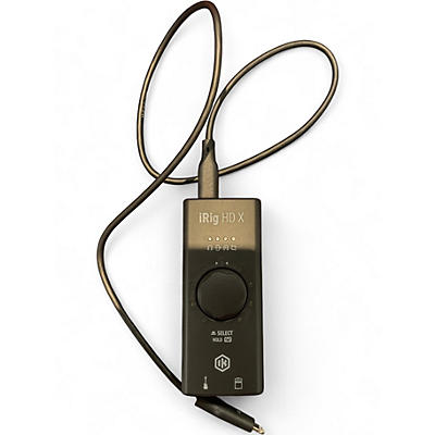 Used IK Multimedia IRIG HD X Audio Interface