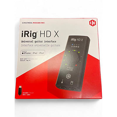 Used IK Multimedia IRIG HD X Audio Interface