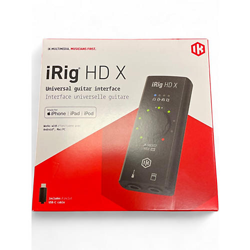 Used IK Multimedia IRIG HD X Audio Interface