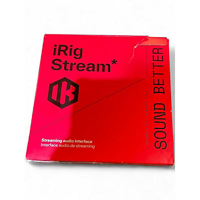 Used IK Multimedia IRIG STREAM Audio Interface