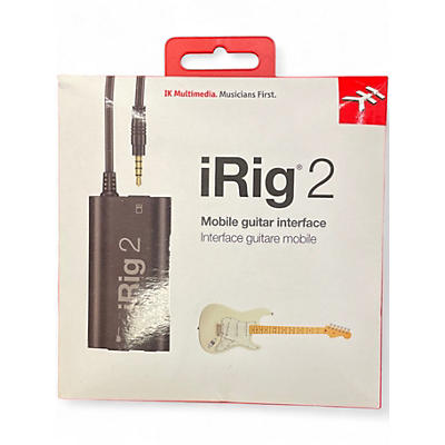 Used IK Multimedia IRig 2 Audio Interface