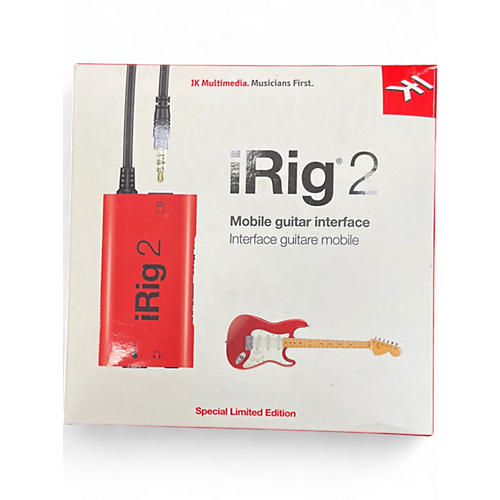 Used IK Multimedia IRig 2 Audio Interface