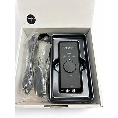 Used IK Multimedia IRig Stream