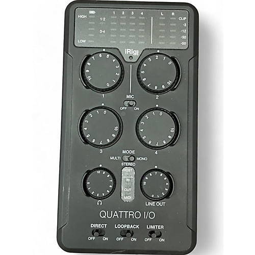 IK Multimedia Used IK Multimedia Irig Pro Quattro Audio Interface