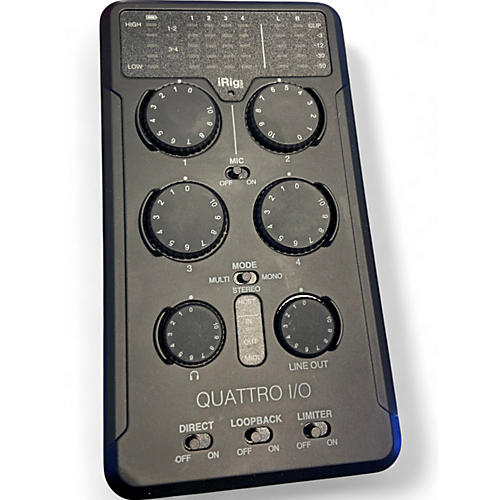 Used IK Multimedia QUATTRO I/O Audio Interface