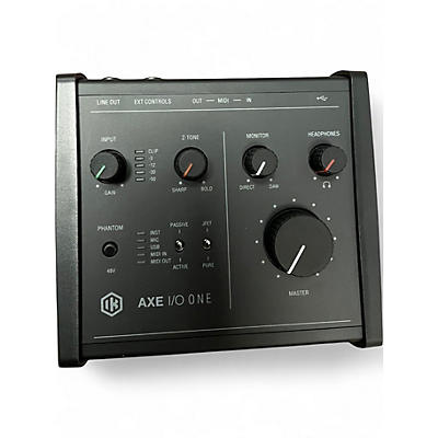 Used IK Multimedia axe io Audio Interface