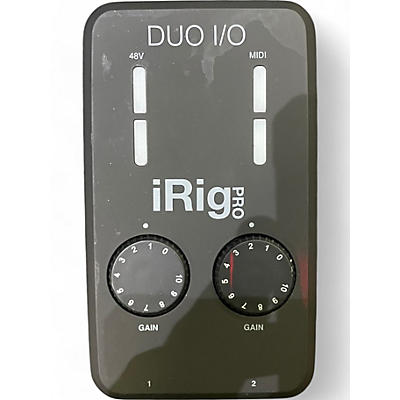 Used IK Multimedia iRIG PRO DUO I/O